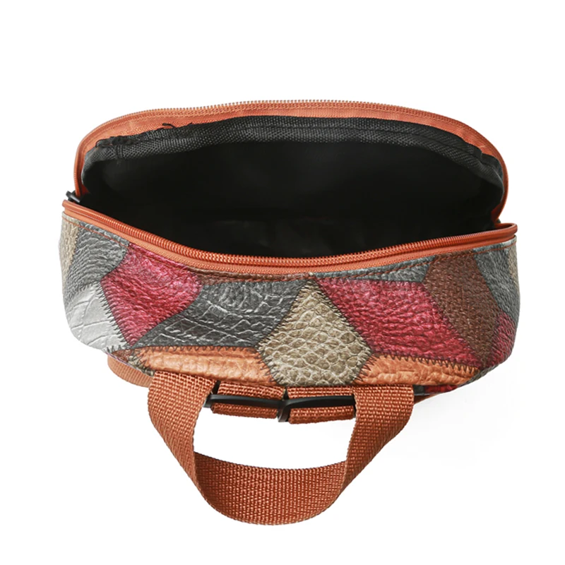 Stilvoller Damen-Patchwork-Ruc – Fashion Backpack Women Bewertung und Preis